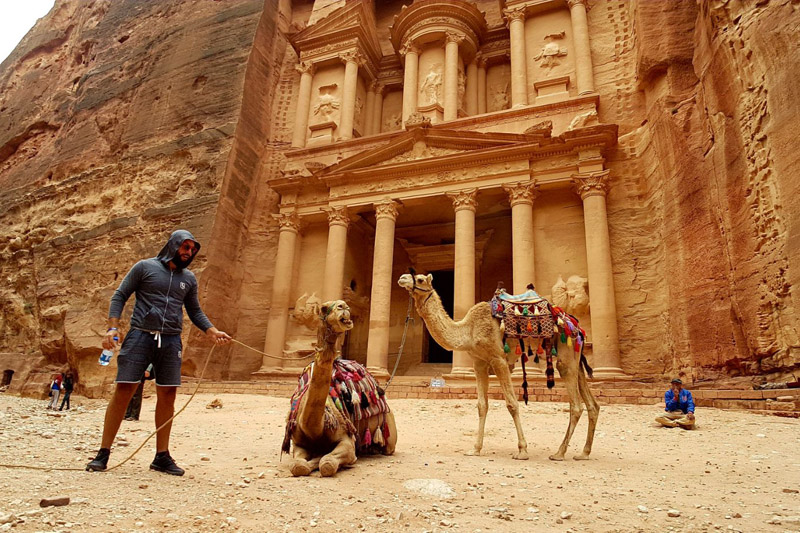 Petra "Rose City" by boat from Sharm El sheikh