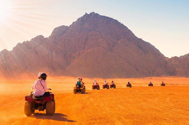 Quad biking safari in Sharm